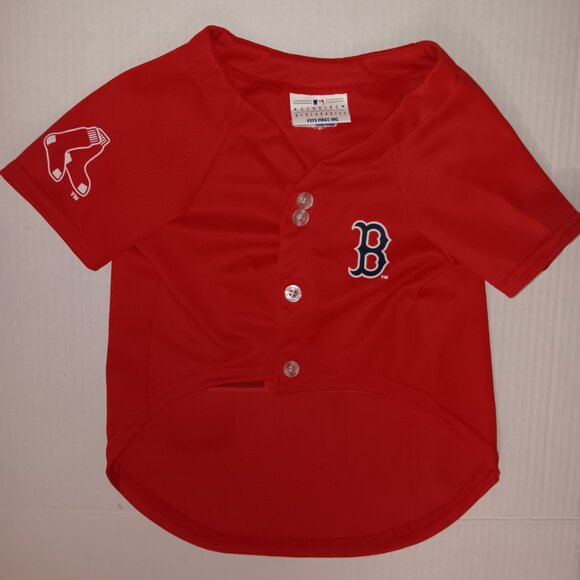 PETS FIRST MLB BOSTON RED SOX JERSEY - Picture 8 of 9